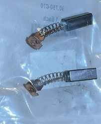 Motor Brushes 2/pack for the Pegas Scroll Saw.