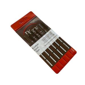 Sample pack of Pegas Modified Geometry Blades.