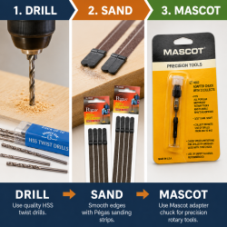 Drill Bits & Scroll Sandpaper